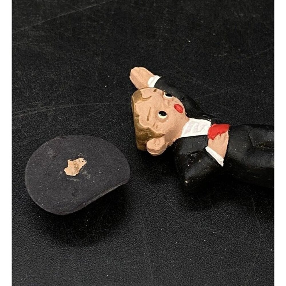 Spanish Flamenco Dancer Matador Mud People Lot 3 Clay Terra Cotta Alborox #14 - Picture 5 of 8